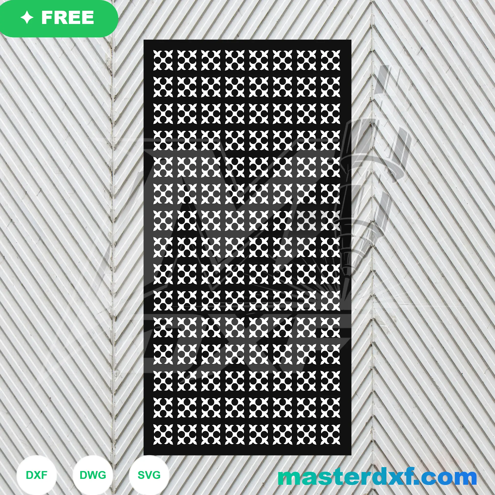 Elegant Symmetrical Baroque Foliage Scroll Border Panel DXF File